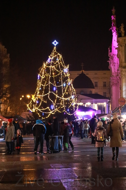 Barbora Poláková zahájila Mariánskolázeňský vánoční trh