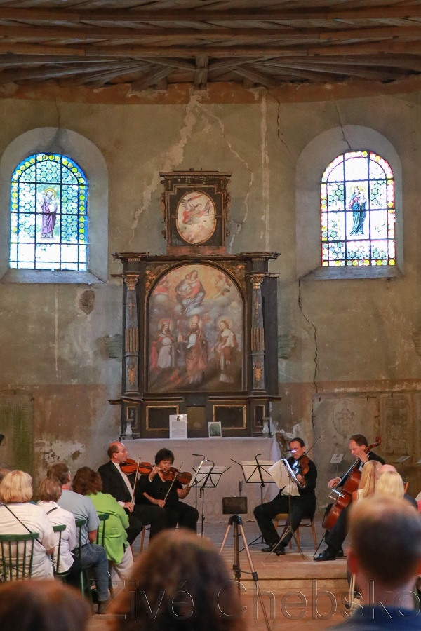 V kostele svatého Wolfganga si návštěvníci vychutnali hudbu starých mistrů