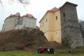 astníci pod hradem-zámkem v Libé foto Jiří Pošmura