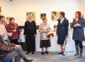 Výstava textilu a keramiky v Brömse je zahájená