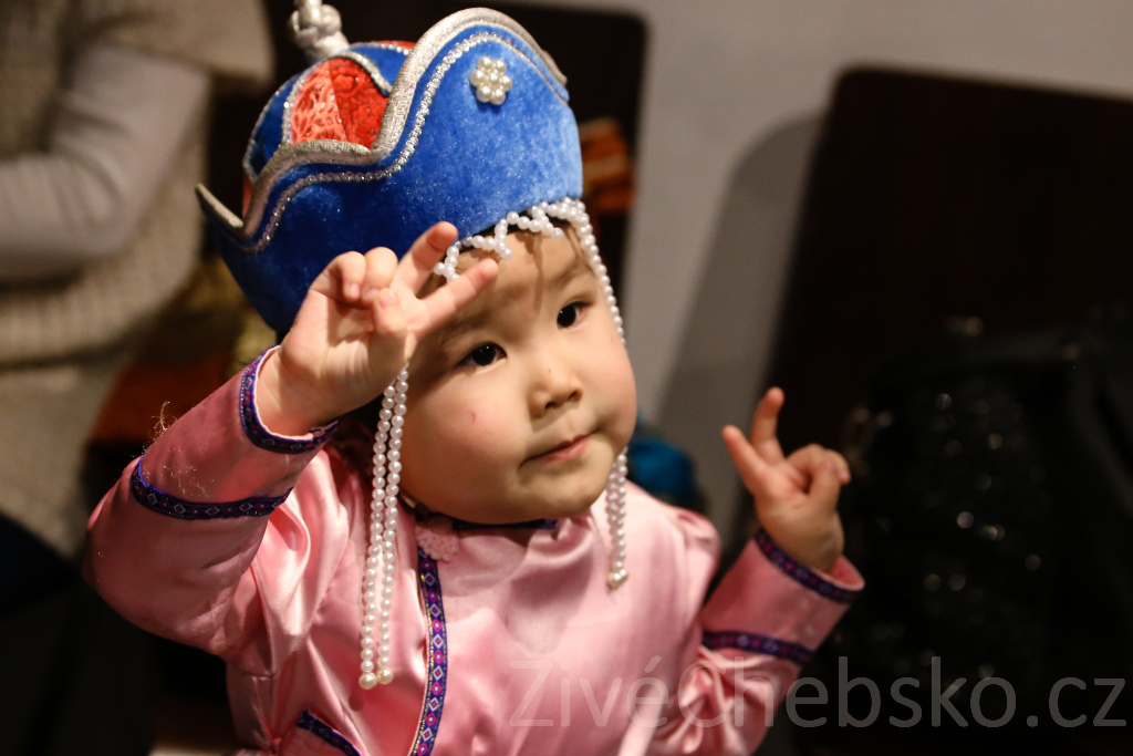 Chebská mongolská komunita oslavila "Nový rok"