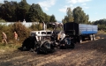 U Podhradu shořel traktor i pole - foto: Jarek Gardon